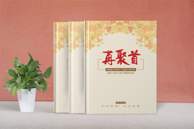 初中同學(xué)畢業(yè)紀(jì)念冊設(shè)計(jì)制作-共續(xù)同學(xué)情