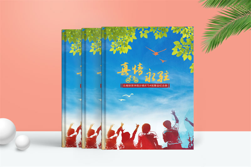 大學(xué)同學(xué)聚會(huì)紀(jì)念冊制作-財(cái)貿(mào)學(xué)院同學(xué)會(huì)相冊設(shè)計(jì)