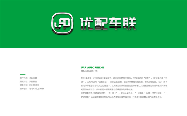 企業(yè)vi設計之汽車配件服務商公司logo設計及完整的品牌vi設計手冊